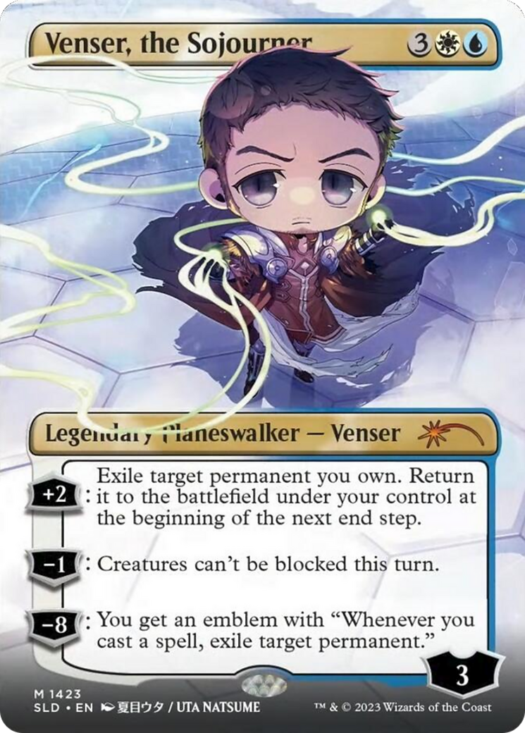 Venser, the Sojourner (Rainbow Foil) [Secret Lair Drop Series] | Cracking-Singles