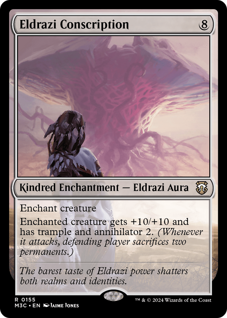 Eldrazi Conscription (Ripple Foil) [Modern Horizons 3 Commander] | Cracking-Singles