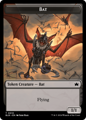 Bat // Intrepid Rabbit Double-Sided Token [Bloomburrow Tokens] | Cracking-Singles