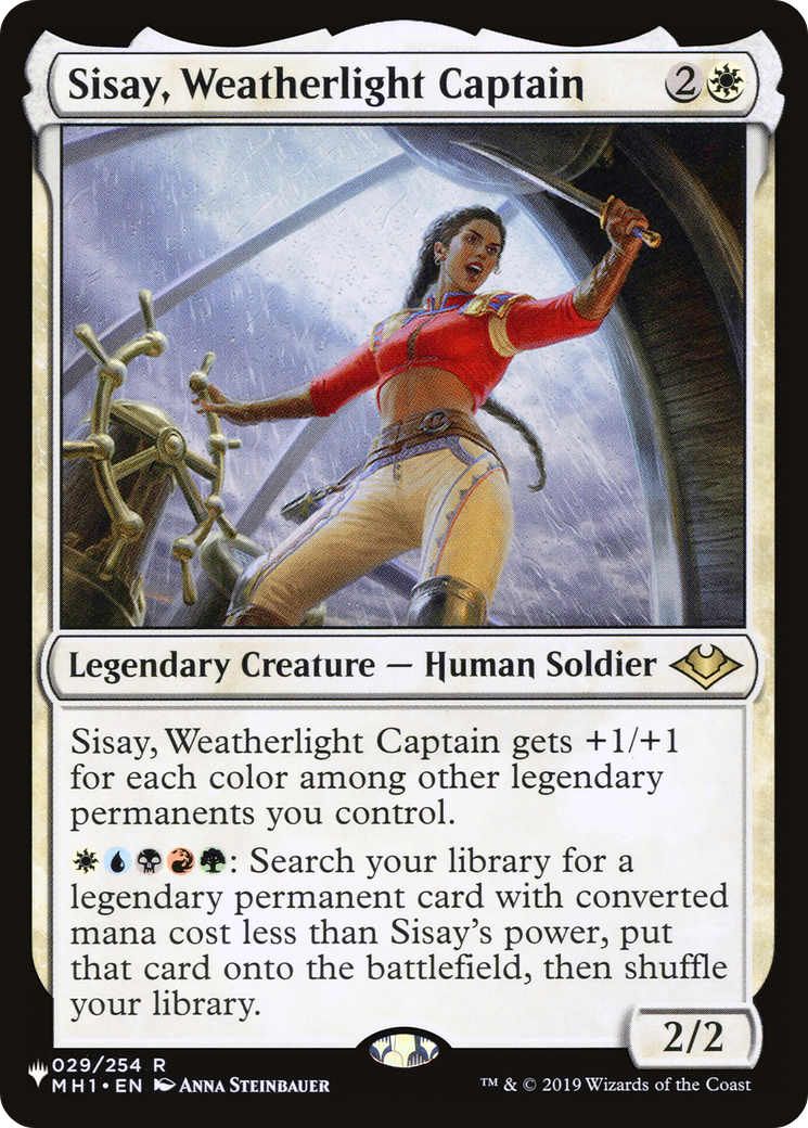 Sisay, Weatherlight Captain [Secret Lair: From Cute to Brute] | Cracking-Singles