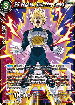 SS Vegeta, Switching Gears (P-296) [Tournament Promotion Cards] | Cracking-Singles