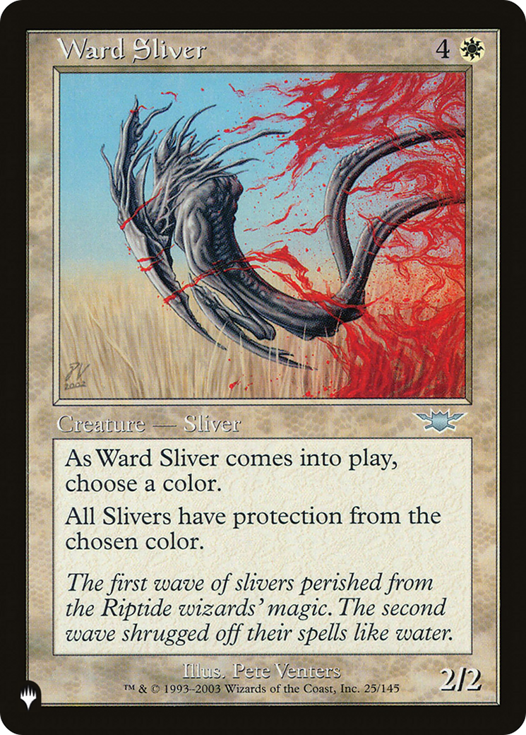 Ward Sliver [The List Reprints] | Cracking-Singles