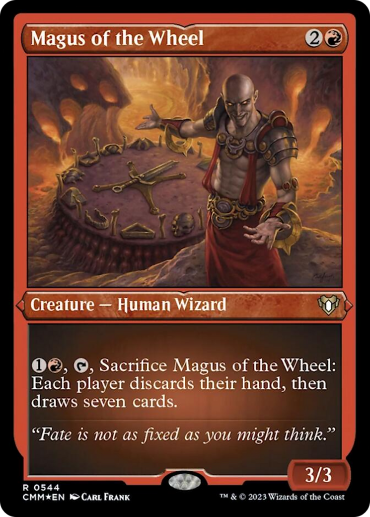 Magus of the Wheel (Foil Etched) [Commander Masters] | Cracking-Singles