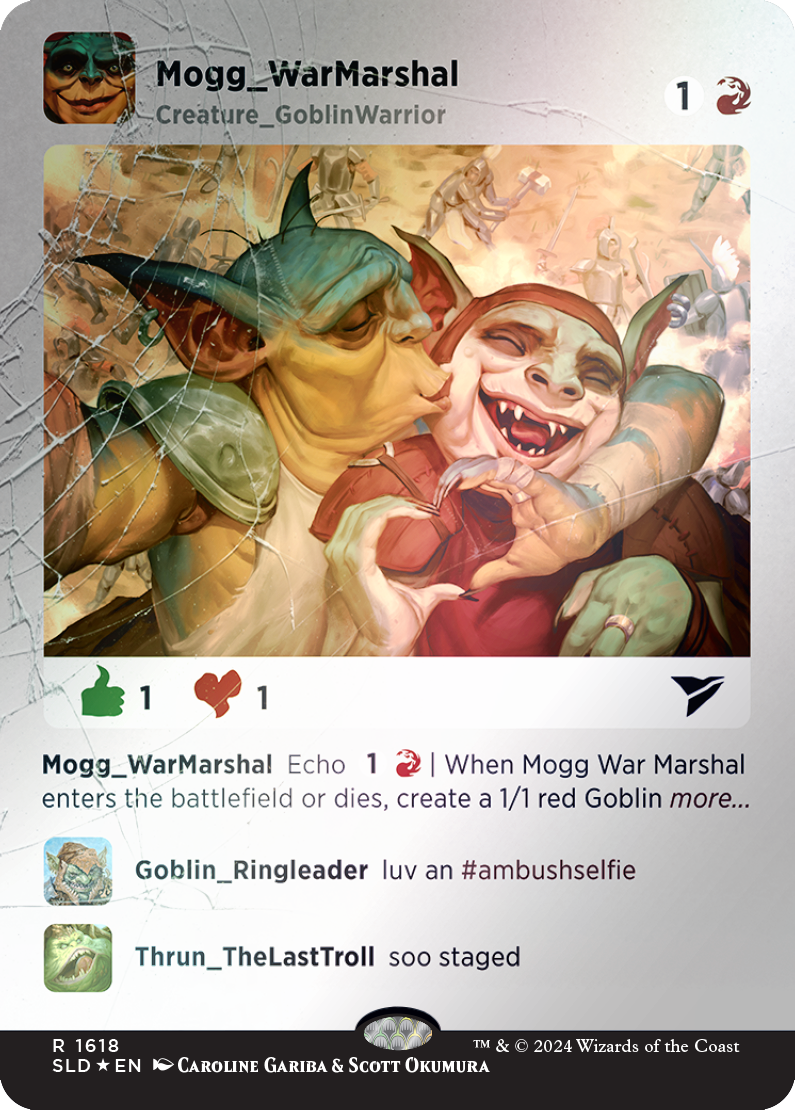 Mogg War Marshal (Rainbow Foil) [Secret Lair Drop Series] | Cracking-Singles