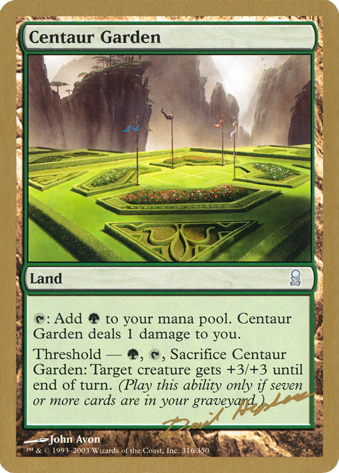 Centaur Garden (Dave Humpherys) [World Championship Decks 2003] | Cracking-Singles