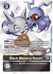 Black Memory Boost! [P-039] (Box Promotion Pack - Next Adventure) [Promotional Cards] | Cracking-Singles