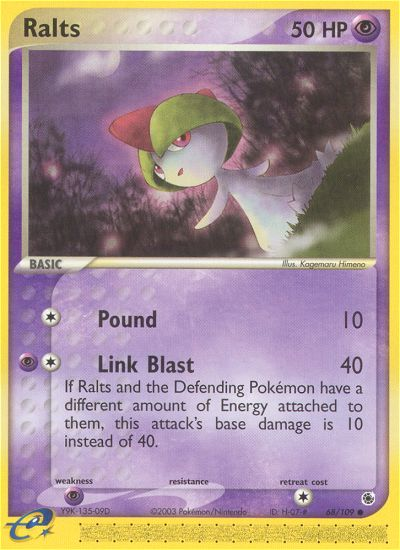 Ralts (68/109) [EX: Ruby & Sapphire] | Cracking-Singles