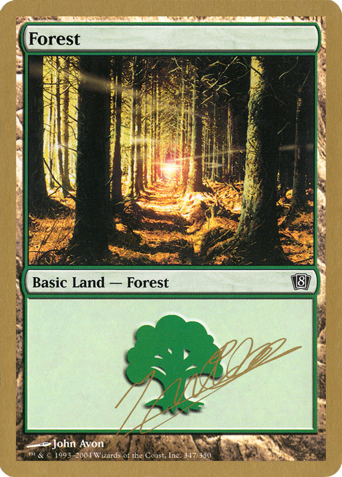 Forest (jn347) (Julien Nuijten) [World Championship Decks 2004] | Cracking-Singles