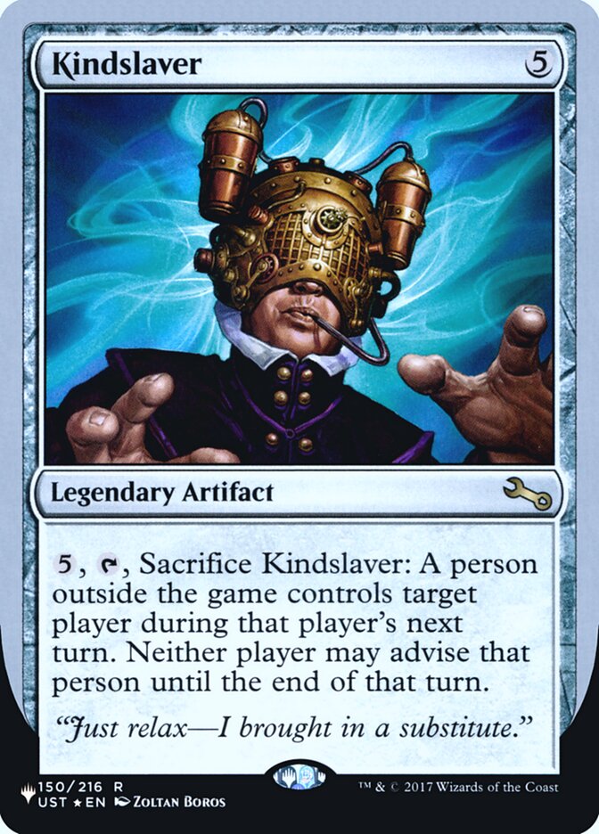 Kindslaver (Unfinity Foil Edition) [The List] | Cracking-Singles