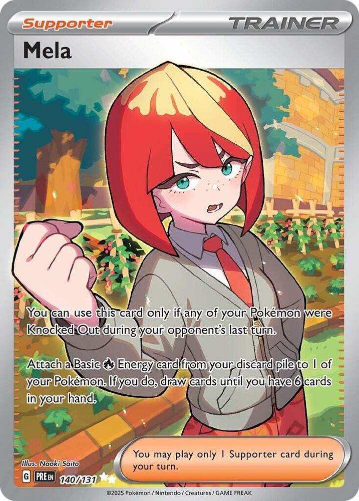 Mela (140/131) [Scarlet & Violet: Prismatic Evolutions] | Cracking-Singles