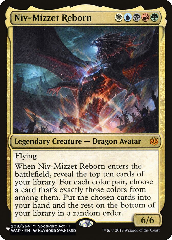 Niv-Mizzet Reborn [The List] | Cracking-Singles