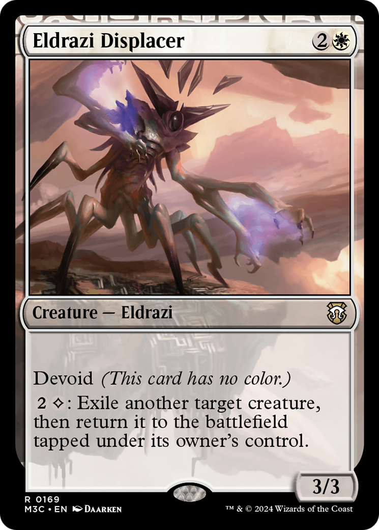 Eldrazi Displacer (Ripple Foil) [Modern Horizons 3 Commander] | Cracking-Singles