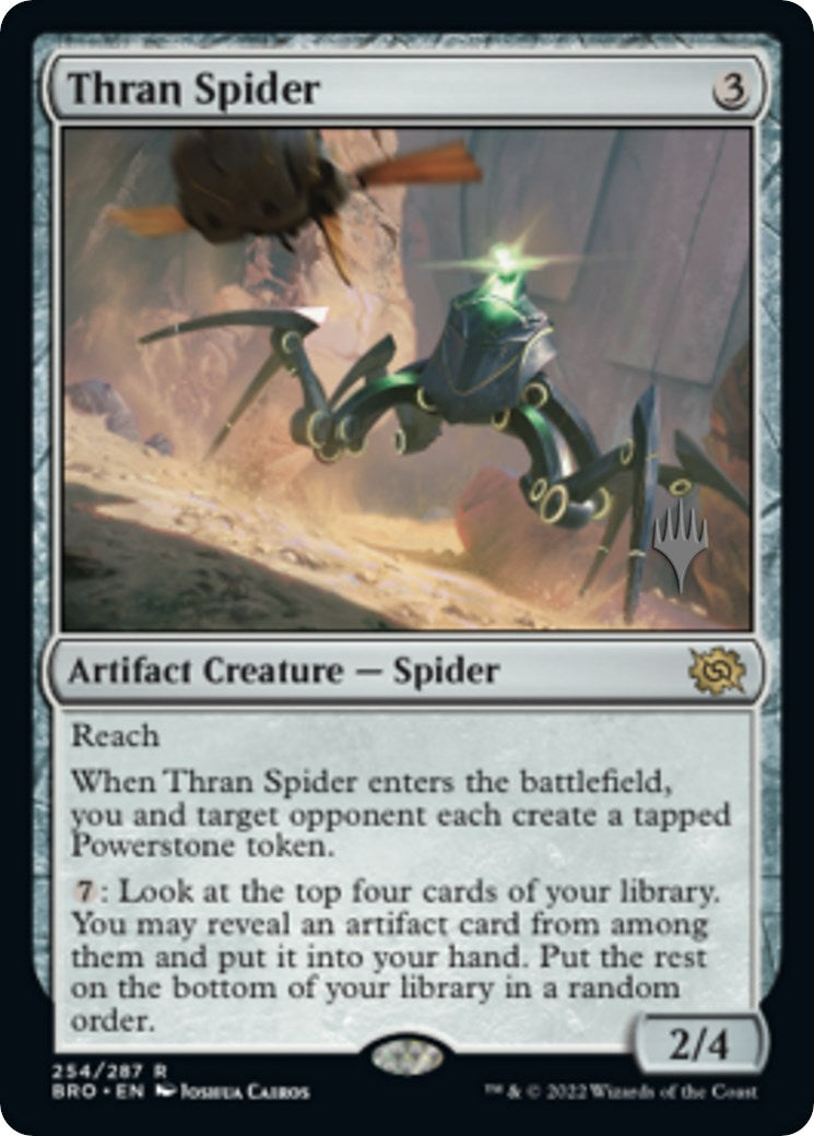 Thran Spider (Promo Pack) [The Brothers' War Promos] | Cracking-Singles