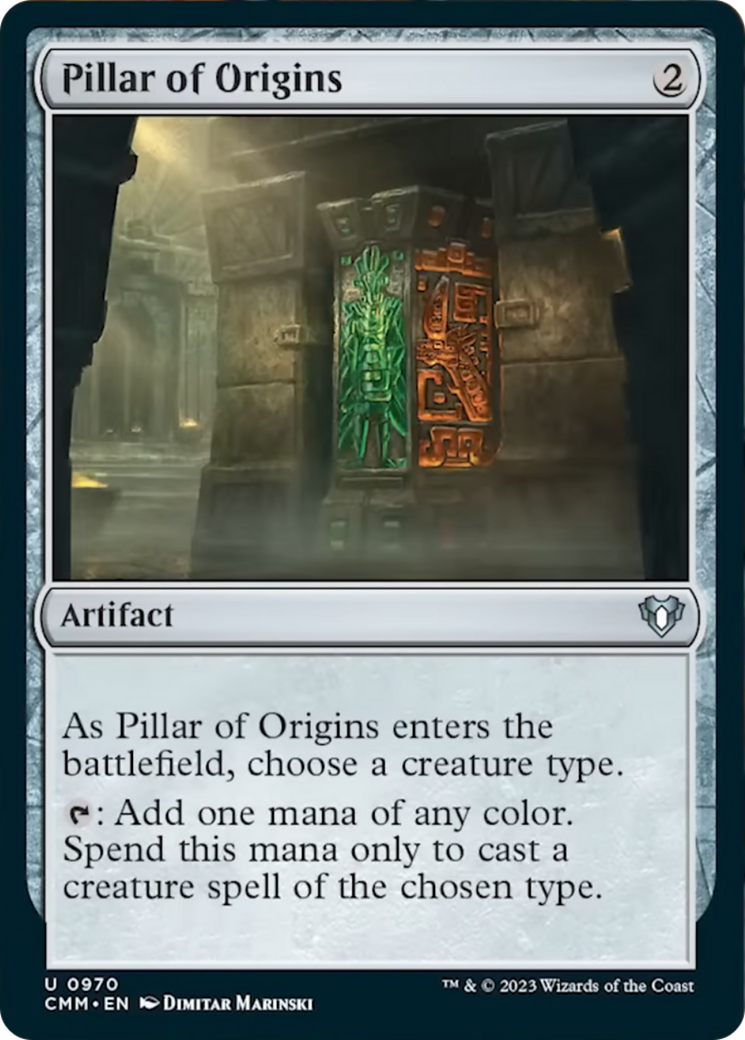 Pillar of Origins [Commander Masters] | Cracking-Singles