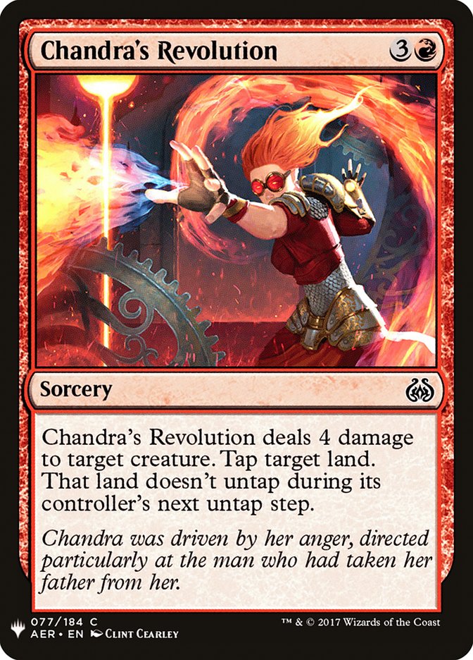 Chandra's Revolution [Mystery Booster] | Cracking-Singles