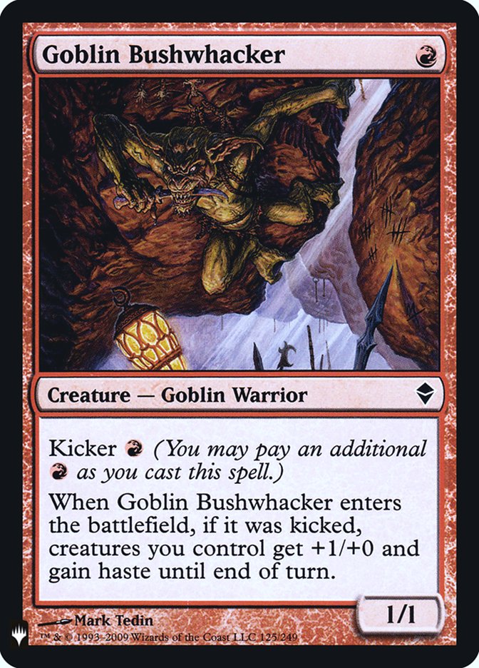 Goblin Bushwhacker [Mystery Booster] | Cracking-Singles