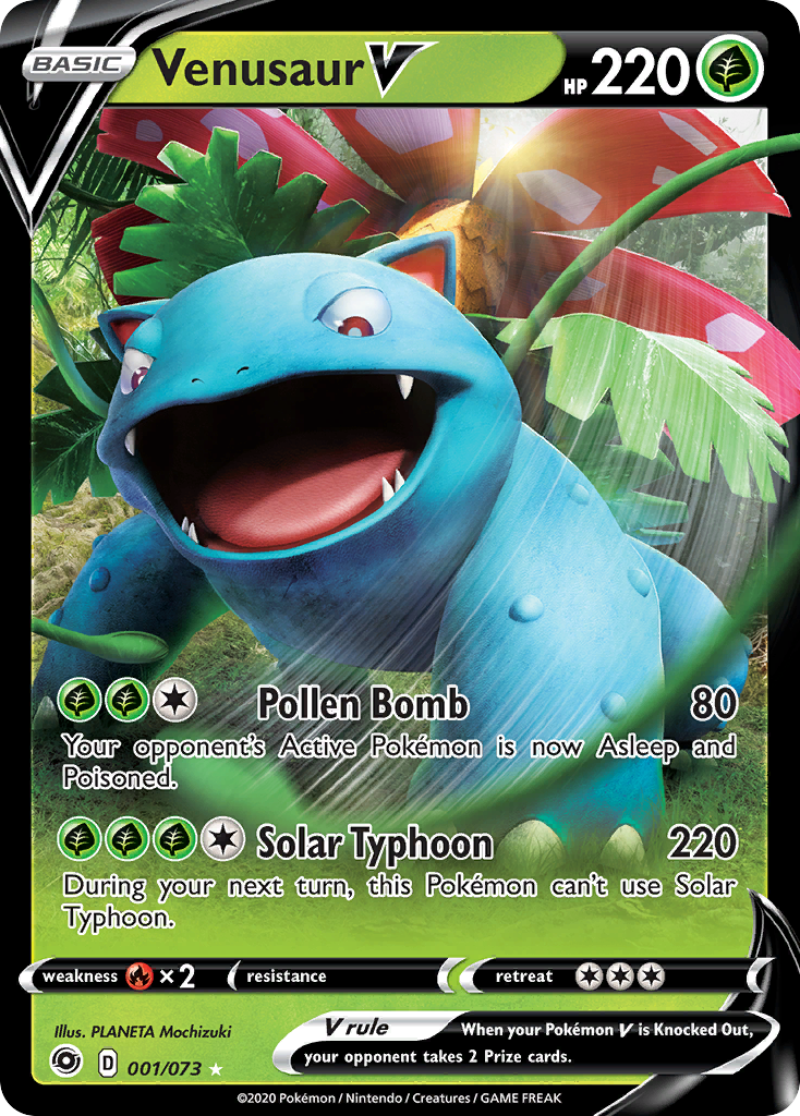 Venusaur V (001/073) [Sword & Shield: Champion's Path] | Cracking-Singles