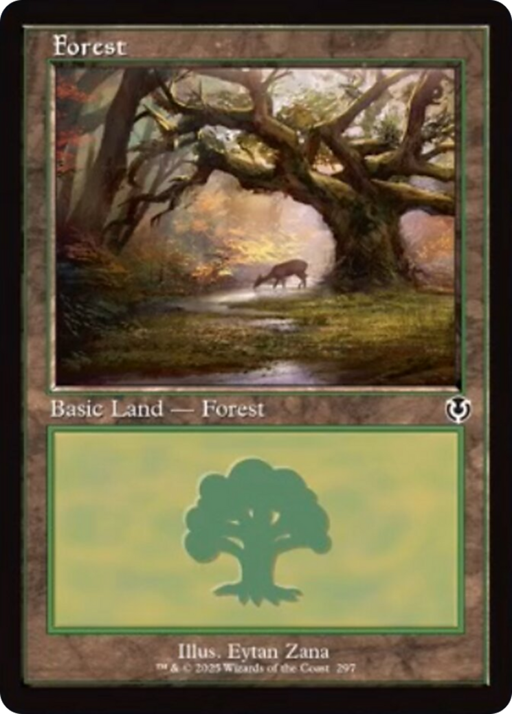 Forest (297) (Retro Frame) [Innistrad Remastered] | Cracking-Singles