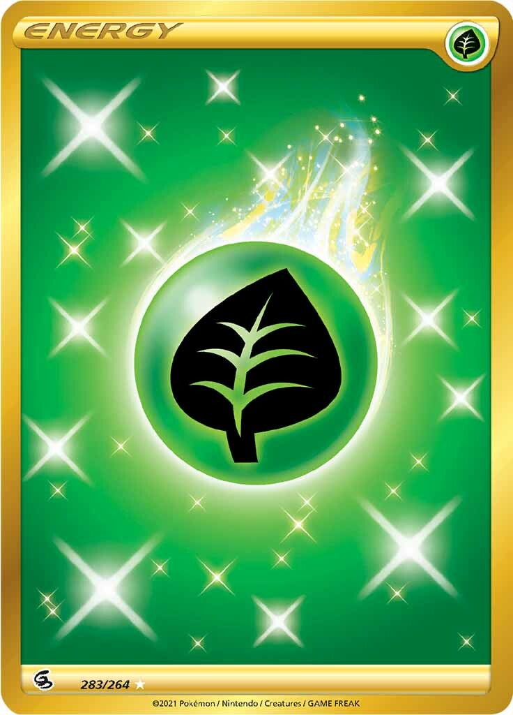 Grass Energy (283/264) [Sword & Shield: Fusion Strike] | Cracking-Singles