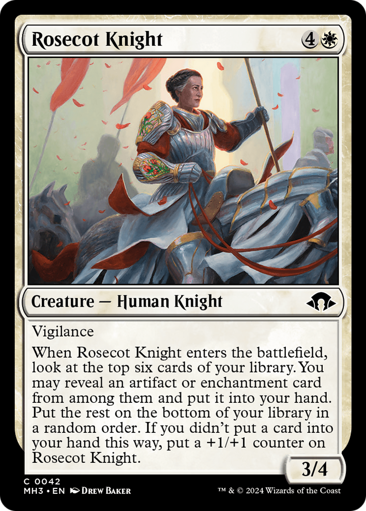 Rosecot Knight [Modern Horizons 3] | Cracking-Singles