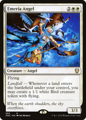 Emeria Angel [Phyrexia: All Will Be One Commander] | Cracking-Singles