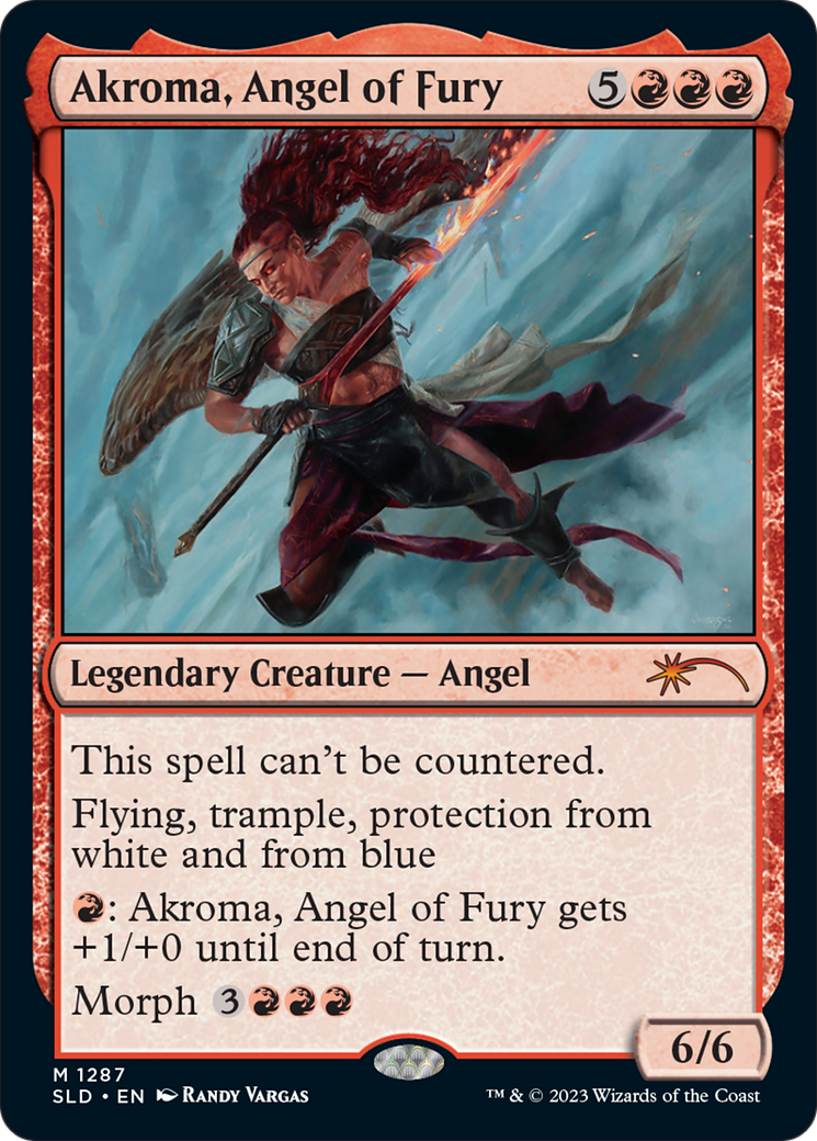 Akroma, Angel of Fury [Secret Lair Drop Series] | Cracking-Singles