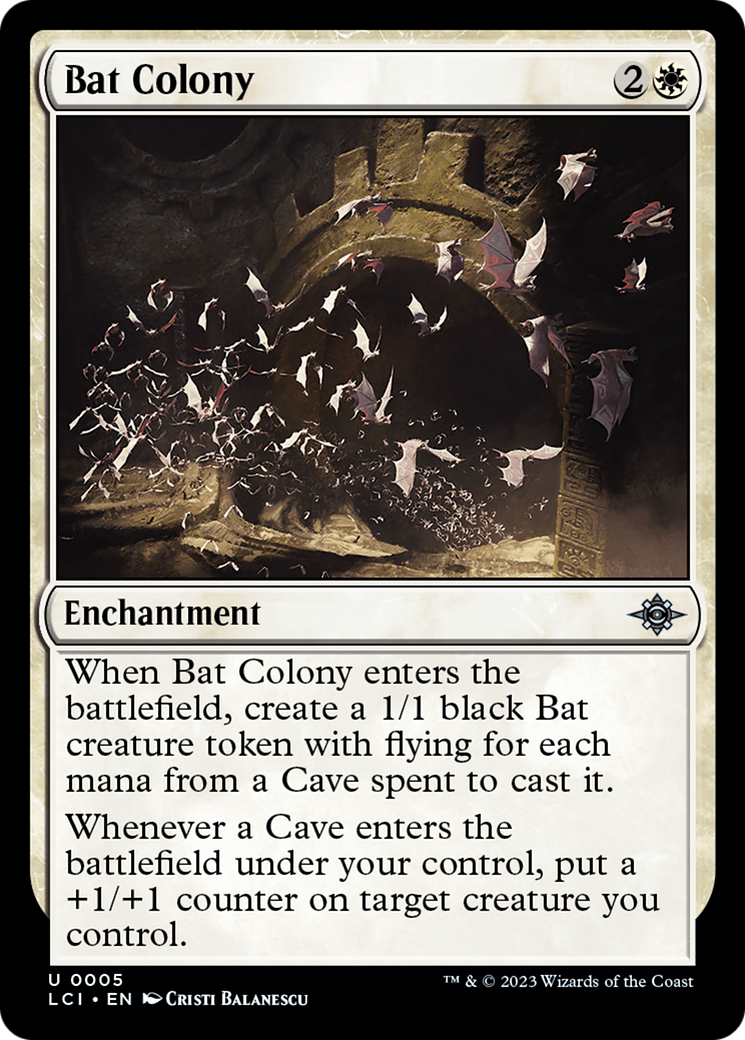 Bat Colony [The Lost Caverns of Ixalan] | Cracking-Singles