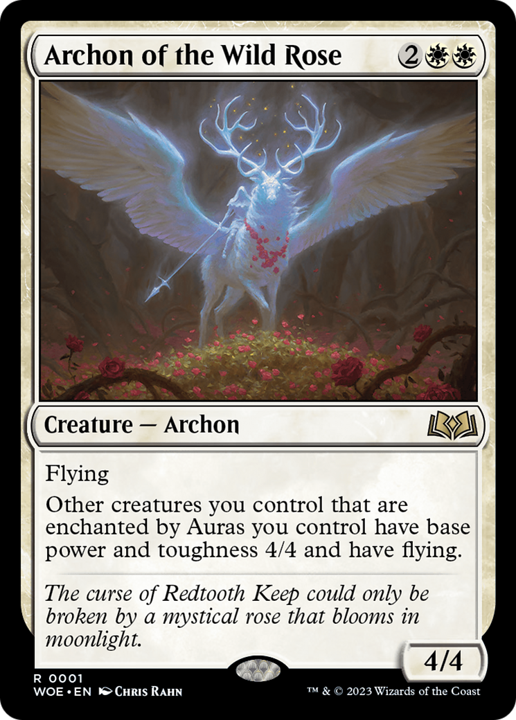 Archon of the Wild Rose [Wilds of Eldraine] | Cracking-Singles