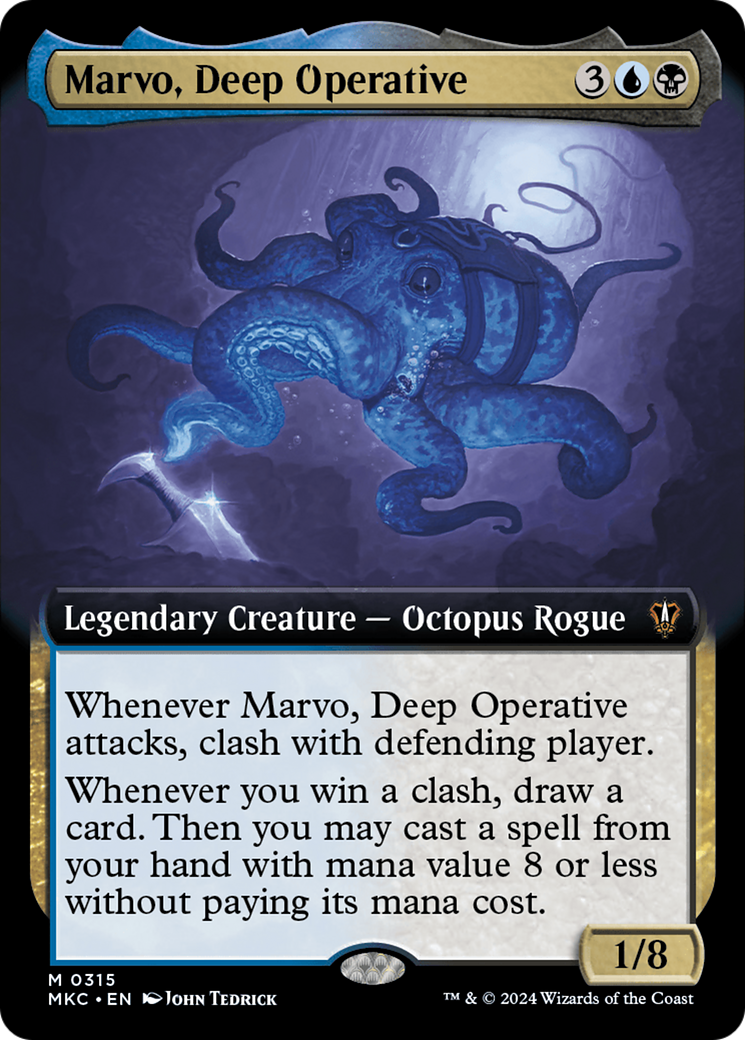 Marvo, Deep Operative (Extended Art) [Murders at Karlov Manor Commander] | Cracking-Singles