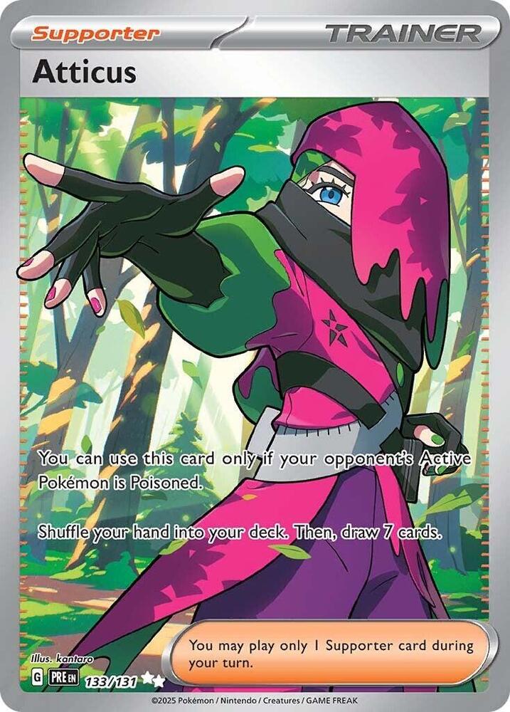 Atticus (133/131) [Scarlet & Violet: Prismatic Evolutions] | Cracking-Singles