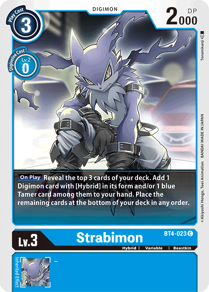 Strabimon [BT4-023] [Great Legend] | Cracking-Singles