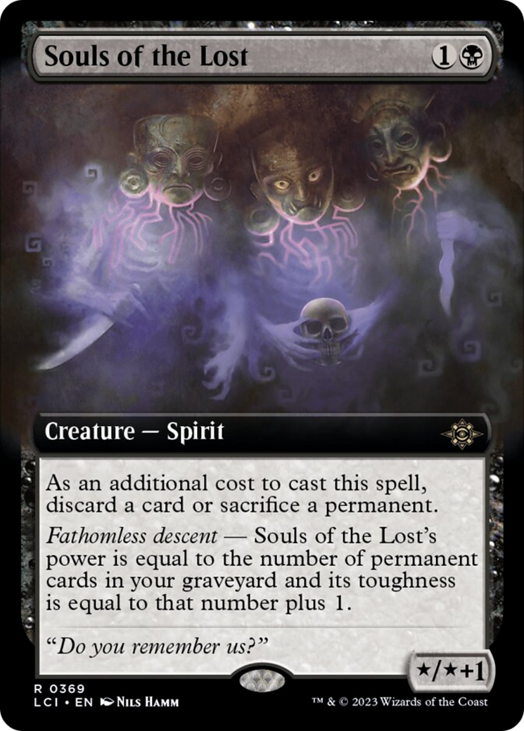 Souls of the Lost (Extended Art) [The Lost Caverns of Ixalan] | Cracking-Singles