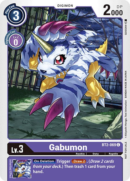 Gabumon [BT2-069] (Official Tournament Pack Vol.3) [Release Special Booster Promos] | Cracking-Singles