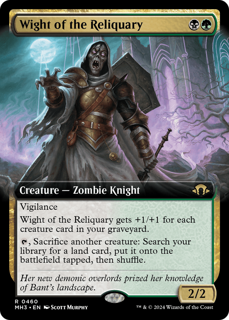 Wight of the Reliquary (Extended Art) [Modern Horizons 3] | Cracking-Singles