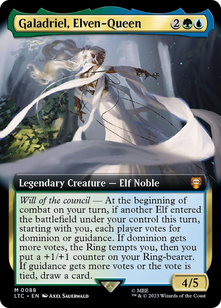 Galadriel, Elven-Queen (Extended Art) [The Lord of the Rings: Tales of Middle-Earth Commander] | Cracking-Singles