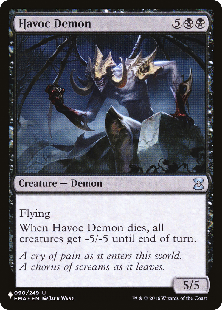 Havoc Demon [The List] | Cracking-Singles