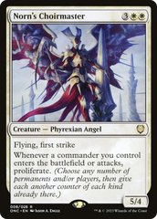 Norn's Choirmaster [Phyrexia: All Will Be One Commander] | Cracking-Singles