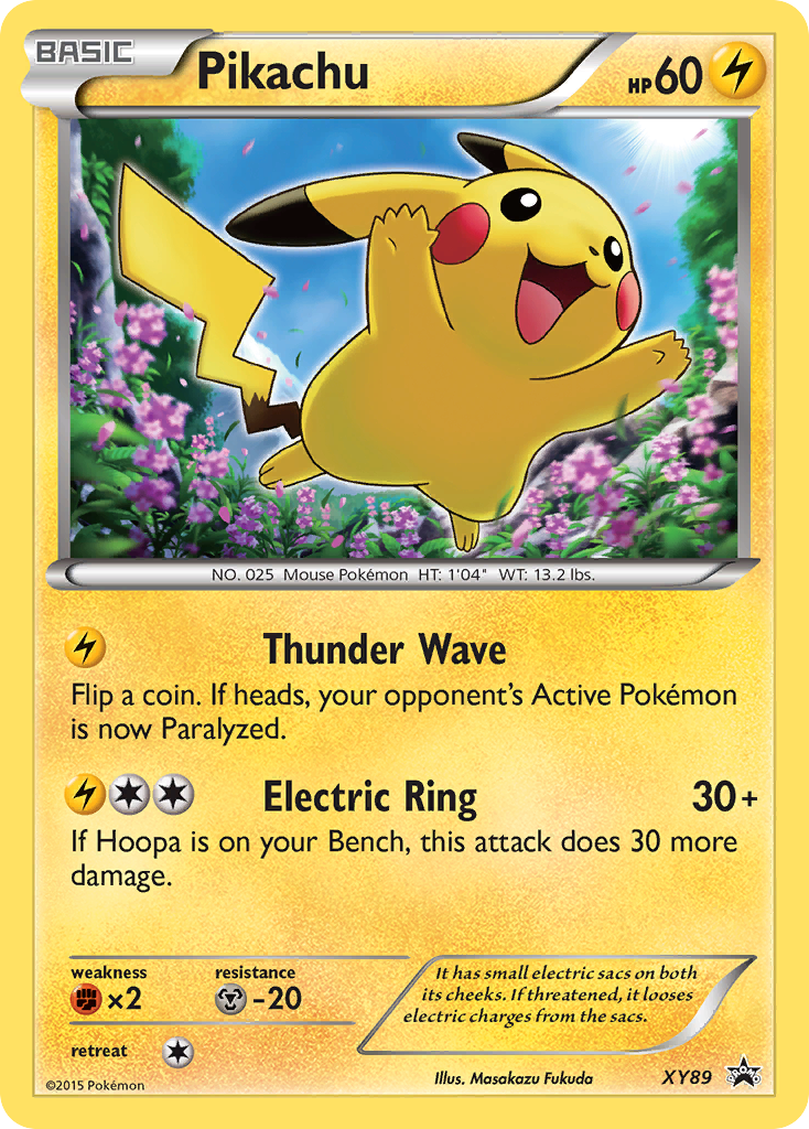 Pikachu (XY89) (Collector Chest) [XY: Black Star Promos] | Cracking-Singles