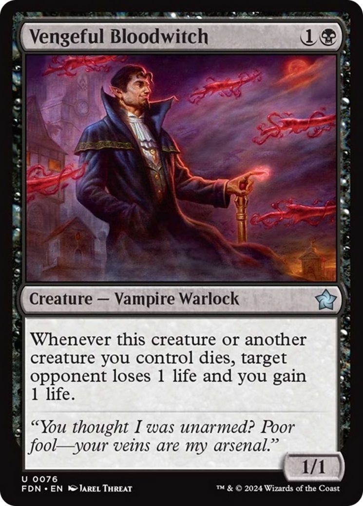 Vengeful Bloodwitch [Foundations] | Cracking-Singles