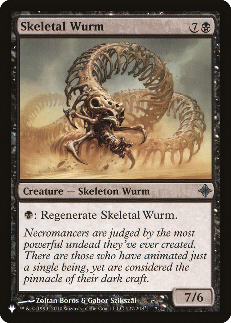 Skeletal Wurm [The List] | Cracking-Singles