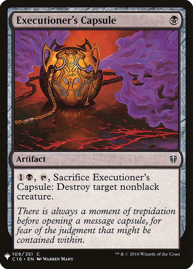 Executioner's Capsule [Mystery Booster] | Cracking-Singles