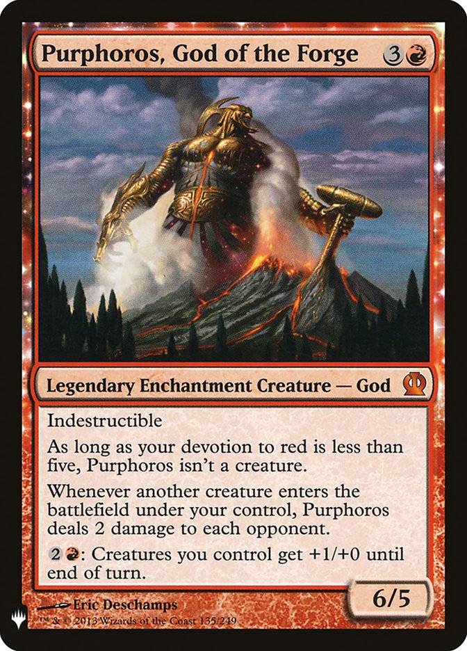 Purphoros, God of the Forge [Mystery Booster] | Cracking-Singles