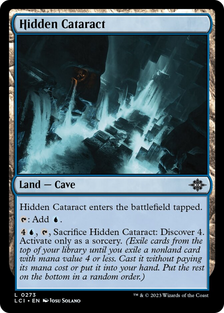 Hidden Cataract [The Lost Caverns of Ixalan] | Cracking-Singles