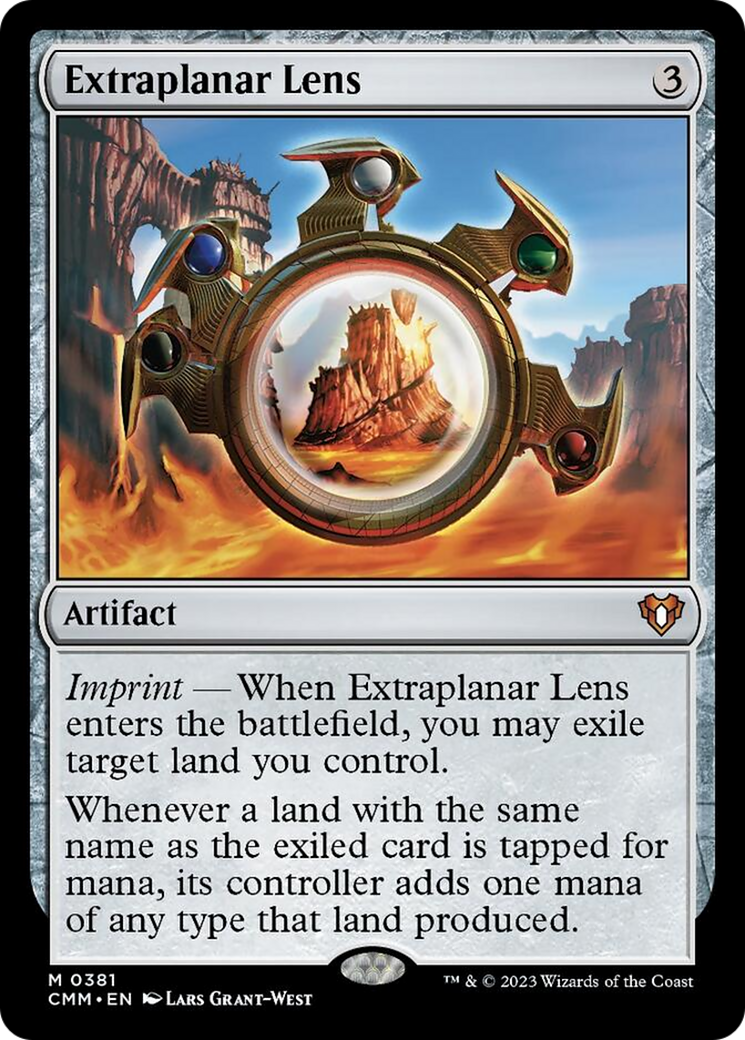 Extraplanar Lens [Commander Masters] | Cracking-Singles