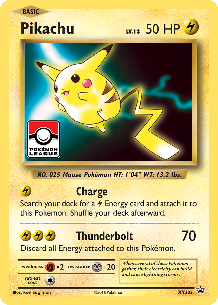 Pikachu (XY202) [XY: Black Star Promos] | Cracking-Singles