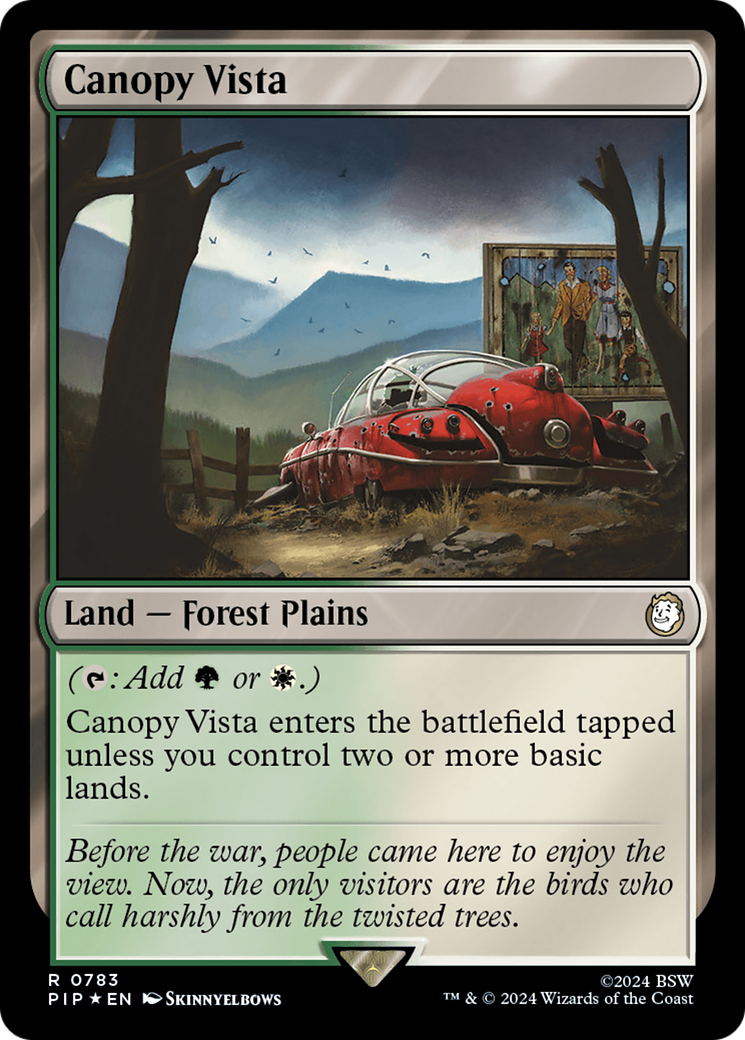 Canopy Vista (Surge Foil) [Fallout] | Cracking-Singles