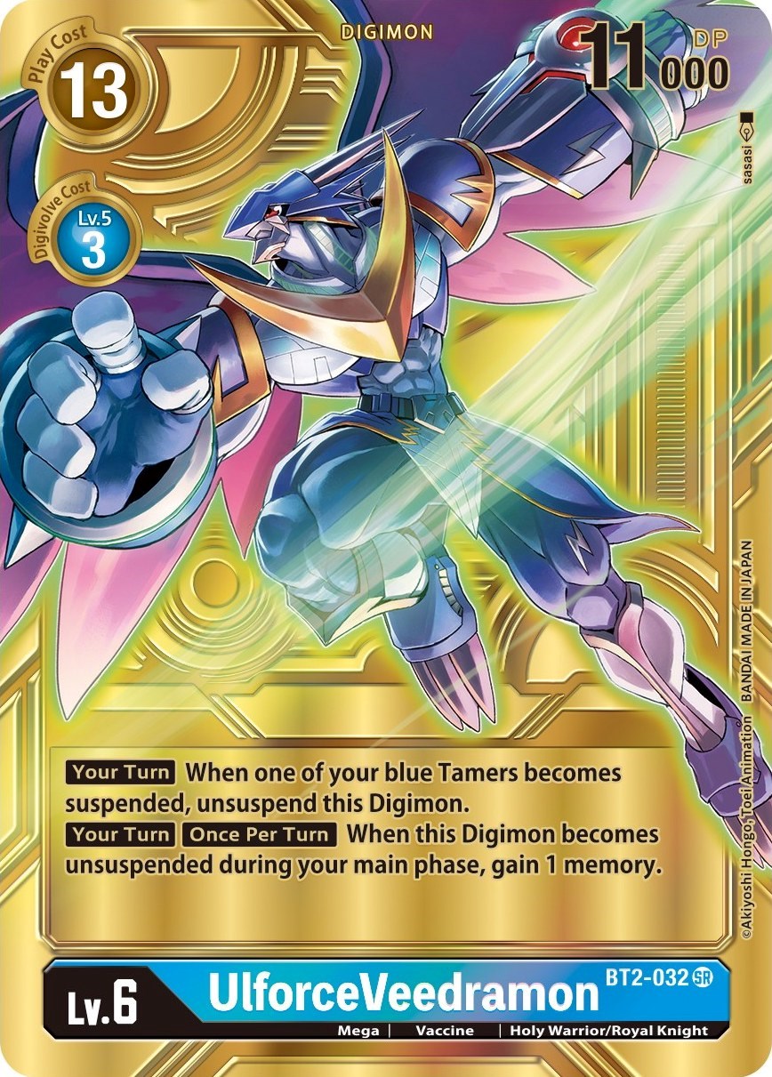 UlforceVeedramon [BT2-032] (Alternate Art) [Dimensional Phase] | Cracking-Singles