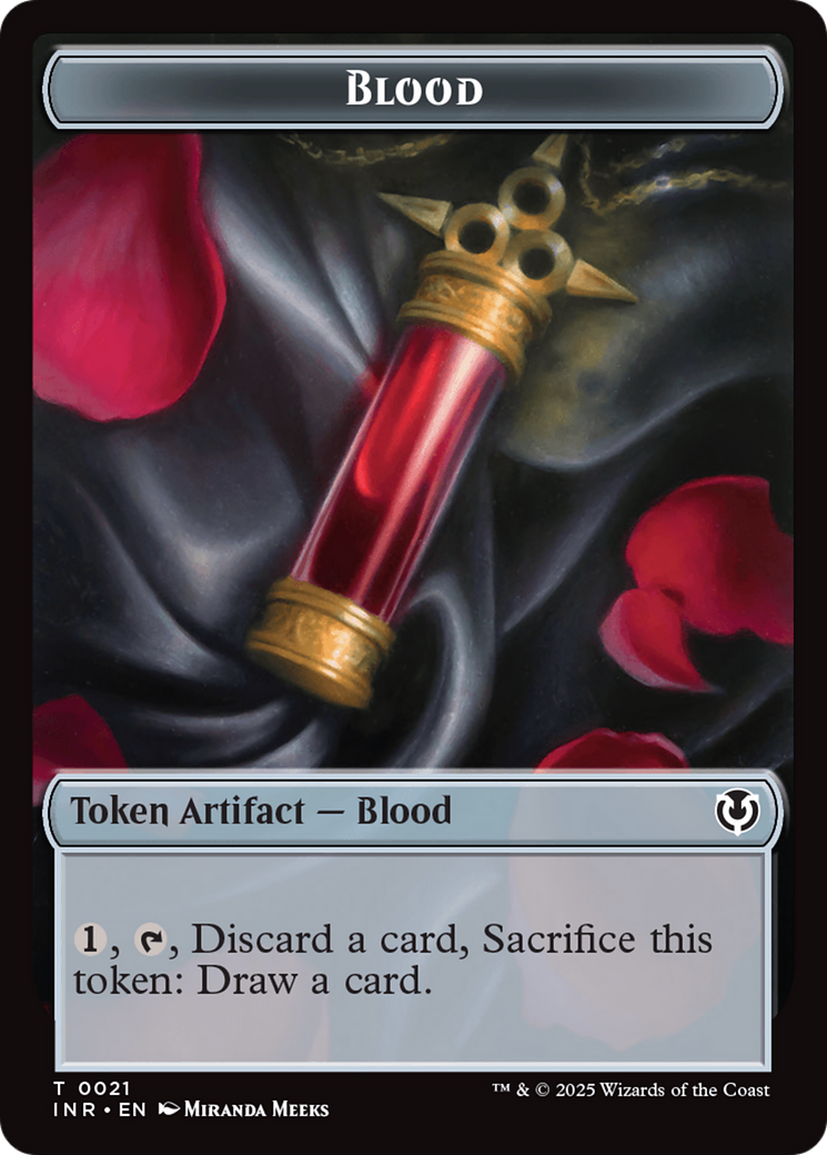 Zombie (0010) // Blood Double-Sided Token [Innistrad Remastered Tokens] | Cracking-Singles