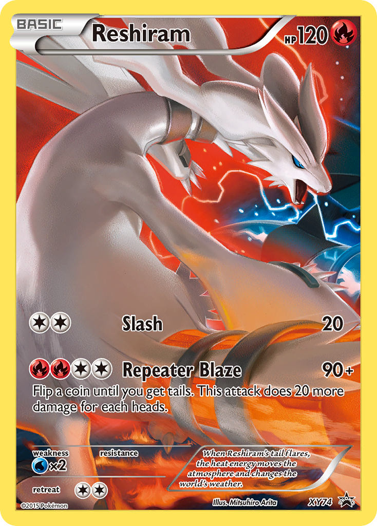 Reshiram (XY74) [XY: Black Star Promos] | Cracking-Singles