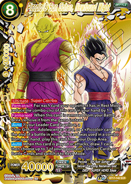 Piccolo & Son Gohan, Newfound Might (BT17-148) [Ultimate Squad] | Cracking-Singles